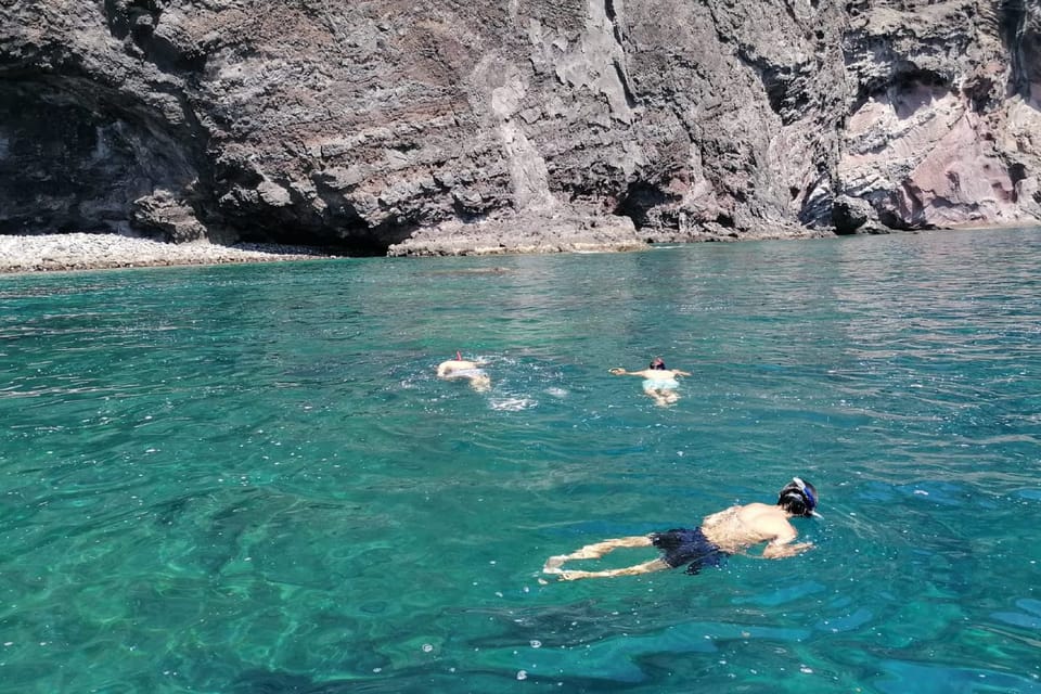 Los Gigantes to Teno: Boat trip with snorkeling & drinks - Masca Beach break: where swimming meets real convenience