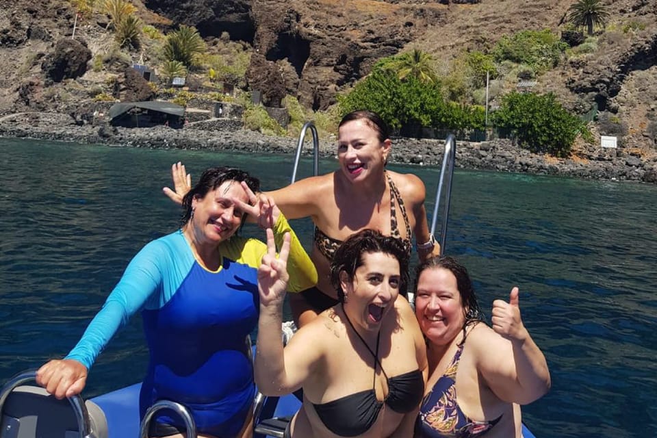 Los Gigantes to Teno: Boat trip with snorkeling & drinks - Punta de Teno: viewpoints, guided sightseeing, and extra variety when the skipper can