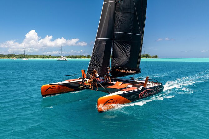 LUXURY Catamaran Bora Bora : Sailing, Snorkeling & Floating Bar - Vitamin Sea’s 40-Foot Catamaran: Why the Start Feels Like Luxury