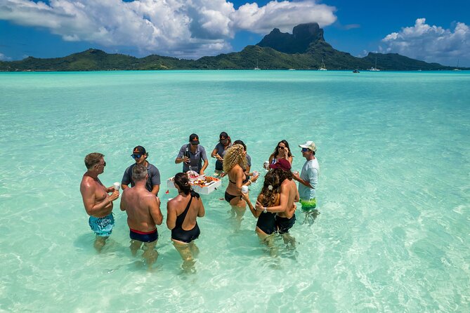 LUXURY Catamaran Bora Bora : Sailing, Snorkeling & Floating Bar - The Crew Energy (and Names You Might Hear on Deck)