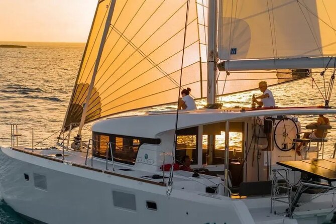Luxury Catamaran in the Maddalena Archipelago from PALAU - Stop 1: Isola di Spargi (About 1 Hour)