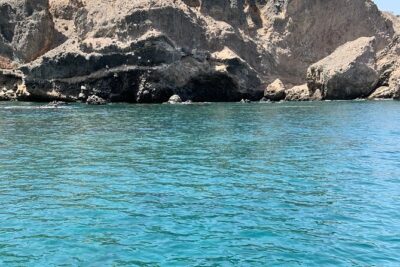 Luxury Charter Blue Dream - Sailing to the swim bay west of the coast
