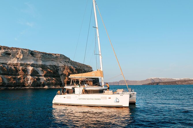 Luxury Santorini Sunset Cruise: Dinner, BBQ, Open Bar, Transfers - Transfers and meeting point: getting there without stress