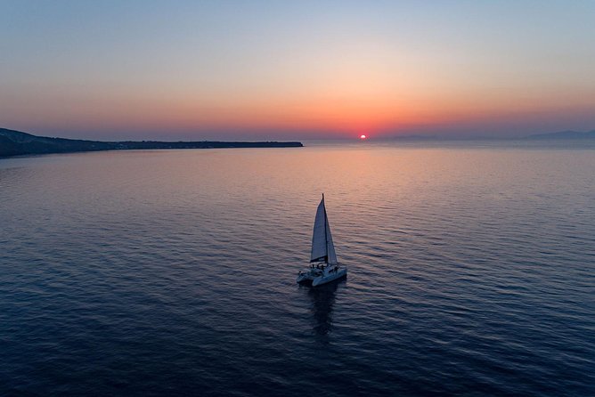 Luxury Sunset Cruise with Swim Stops, BBQ meals and Open Bar - Why this 5-hour Santorini sunset cruise works (and doesn’t rush you)