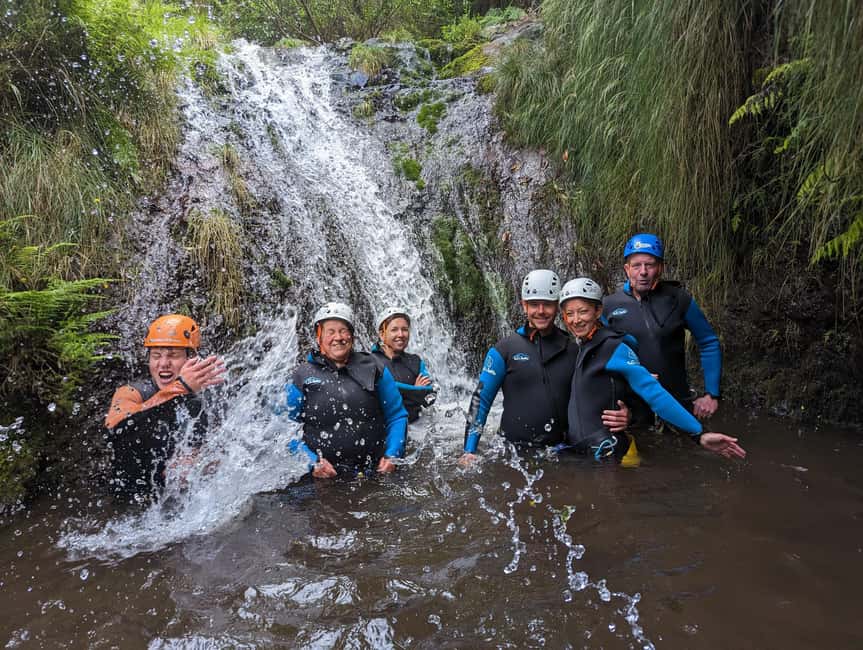 Madeira: Canyoning Ribeira do Cidrão - The route day plan: Rua Dom Francisco Santana and the Curral das Freiras chunk