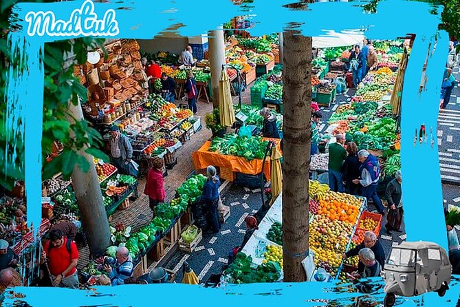 Madeira Funchal City Historical Tuk Tuk Guided Tour by MadTuk - Cathedral pass-by and the farmers’ market streets