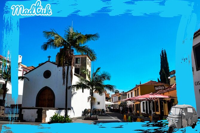 Madeira Funchal City Historical Tuk Tuk Guided Tour by MadTuk - Complexo Balnear da Barreirinha and Socorro Church viewpoints