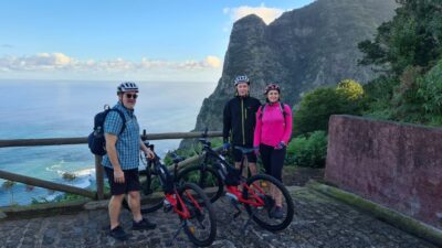 Madeira: Guided E-bike Tour of the North Coast - Meeting in Boaventura and Getting Comfortable on the E-Bikes