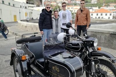 Madeira Sidecar Adventure – Old West Road (1 or 2 Persons) - The first stop: Câmara de Lobos for harbor vibes and quick Madeira flavor