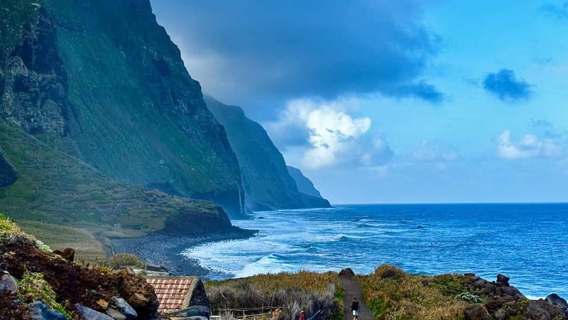 Madeira: Westside Achadas Cruz, Moniz, Seixal and Fanal - Seixal black sand beach and waterfall views in a short window