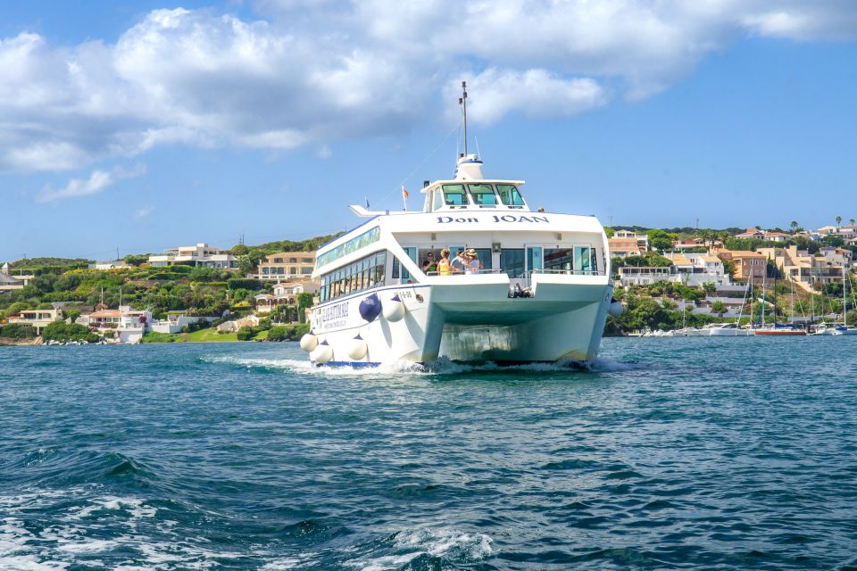 Mahon: Harbor Boat Tour with Underwater Viewing & Commentary - Price and Value at Around $21 for an Hour at Sea