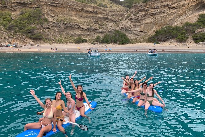 Mallorca Beach & Caves 4hr Boat Trip Drinks, Tapas, SUP & Snorkel - Price and group size: when $104.27 feels fair