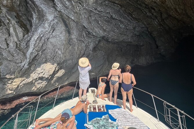 Mallorca Beach & Caves 4hr Boat Trip Drinks, Tapas, SUP & Snorkel - Coll Baix swim stop: clear water time you can control