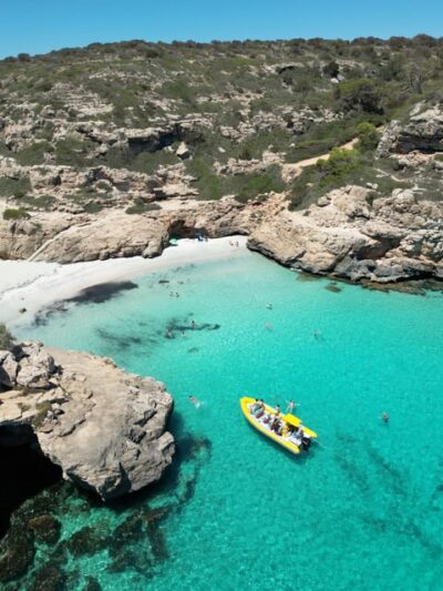 Mallorca: Caló des Moro and Cala Marmols Boat Tour - Getting started at Caló d’en Busques (Cala Figuera port)
