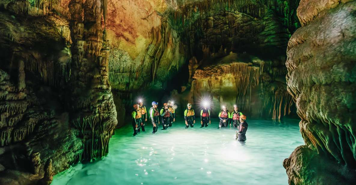 Mallorca: Cova des Coloms Caving Trip with Hotel Transfer - The 4-hour flow: pickup, wetsuits, the coastal hike, then the sea swim