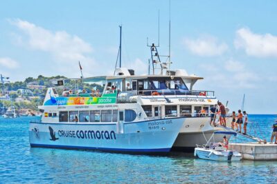 Mallorca: Dolphin Watching Cruise - Getting on board: Playa Tora (Paguera) and Santa Ponsa docking