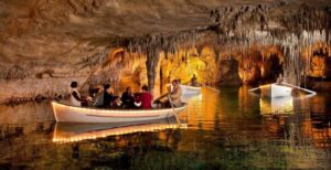 Mallorca: Drach and Hams Caves, and Porto Cristo Day Tour - Hams Caves: Fishhook Stalactites and a More Intimate Feel