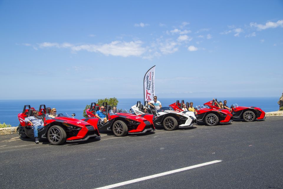 Mallorca: Formula Car Tour - Palma Highlights: Nautical Club, the Cathedral Area, and the Marina Photo Stop