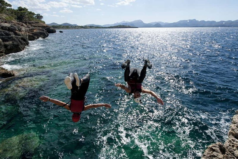 Mallorca Half-Day Coasteering Experience - The 4-hour rhythm, plus pickup from Arenal to Magaluf