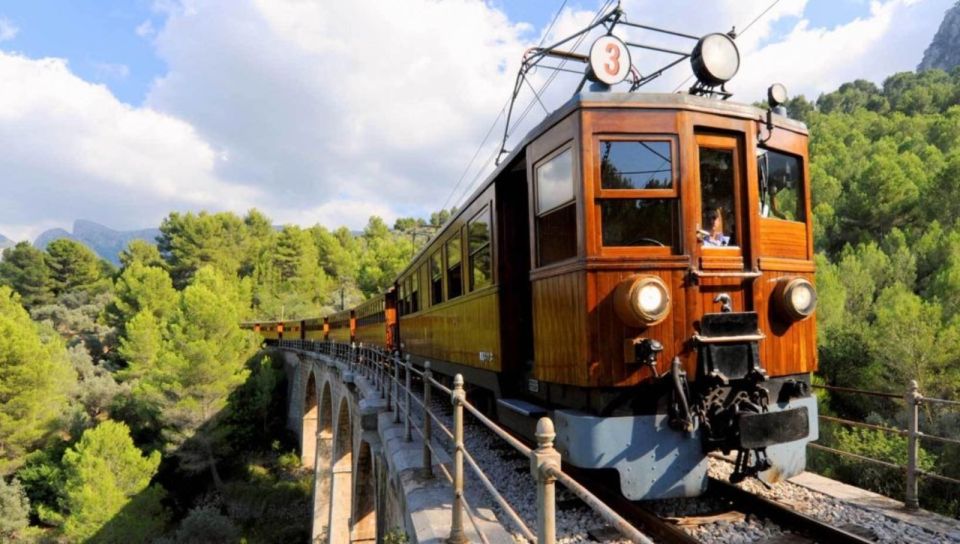 Mallorca: Island Tour with Boat, Train, and Hotel Transfer - The Wooden Tram and Orange Groves: That Classic Soller-Vibe