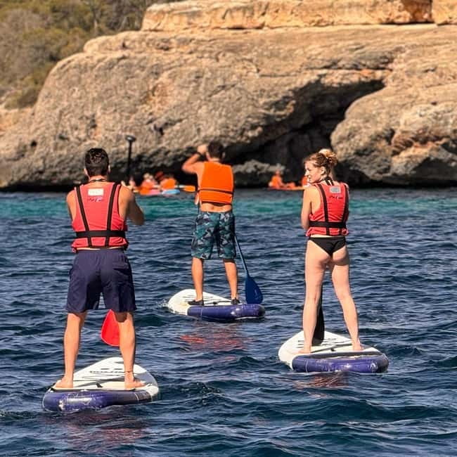 Mallorca: Kayak and Paddle Surf excursion through crystal clear water caves - Kayak or paddle surf: picking your watercraft and what it feels like