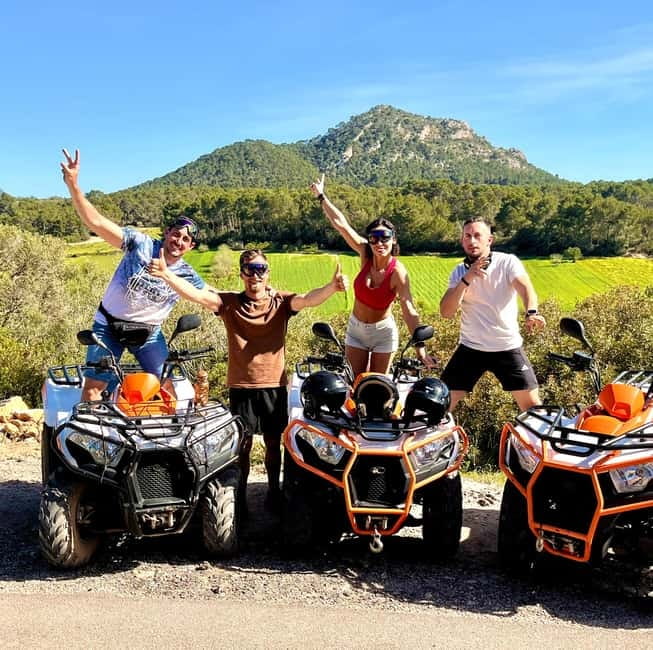 Mallorca: Quad Bike Tour, Snorkeling, and Cliff Jumping - Cliff Jumping from 6 to 10 Meters: Optional Adrenaline With a Safety Mindset