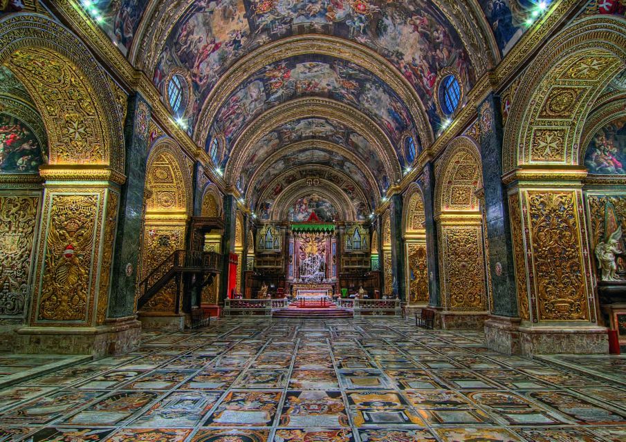 Malta: 5-Day Tours Package with Gozo Island and Transfers - Valletta: St. John’s Co-Cathedral, fortifications, and Grand Harbour views