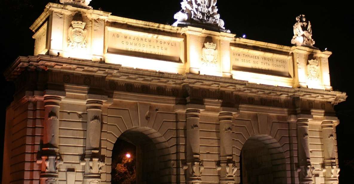 Malta By Night - Valletta, Birgu, Mdina & Mosta - Valletta After Dark: Upper Barrakka Gardens and Baroque Streets