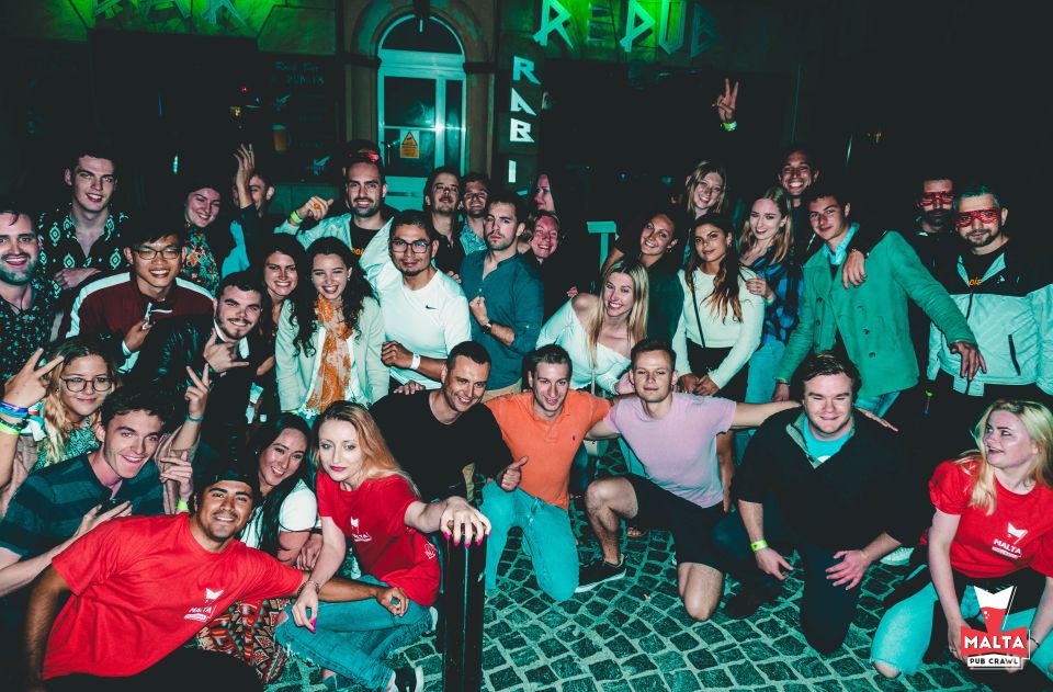 Malta: Pub Crawl of Paceville and St Julian's with Drinks - Four Free Welcome Drinks and a Shot Challenge
