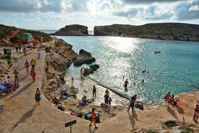 Malta Sunset Boat Tour: Bugibba to Comino Blue Lagoon Cruise - The Blue Lagoon stop: how to use the two hours well