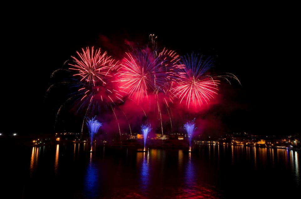 Malta: Valletta, Sliema, Bugibba Fireworks Festival Cruise - Entering the Grand Harbour: That Valletta Wall Moment