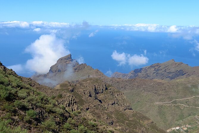 Masca from above - The 4-hour Natural Park of Teno hike: rain forest, pine forest, and big scenery