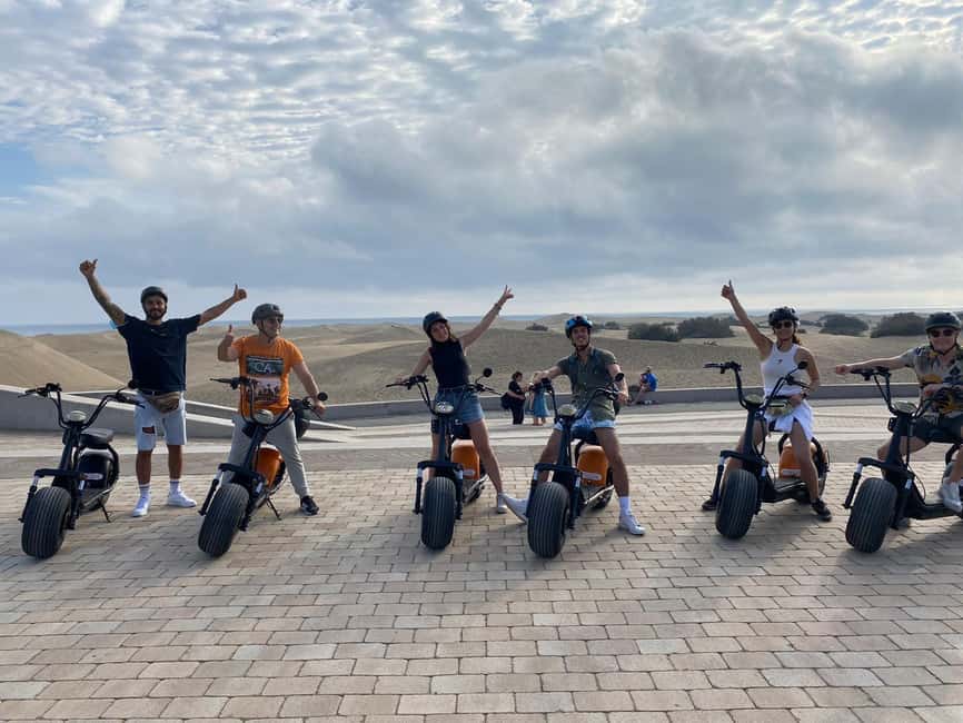 Maspalomas: 2-Seater Chopper E-Scooter Rental - Licensing, Rules of the Road, and Weight Limits You Should Know