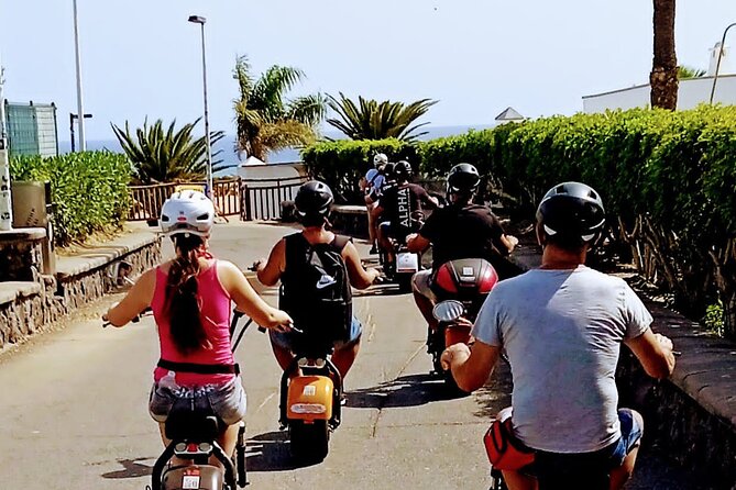 Maspalomas - Meloneras : e-Scooter 2 seat Sunset Guided Tour - What this Maspalomas to Meloneras e-scooter sunset tour really feels like