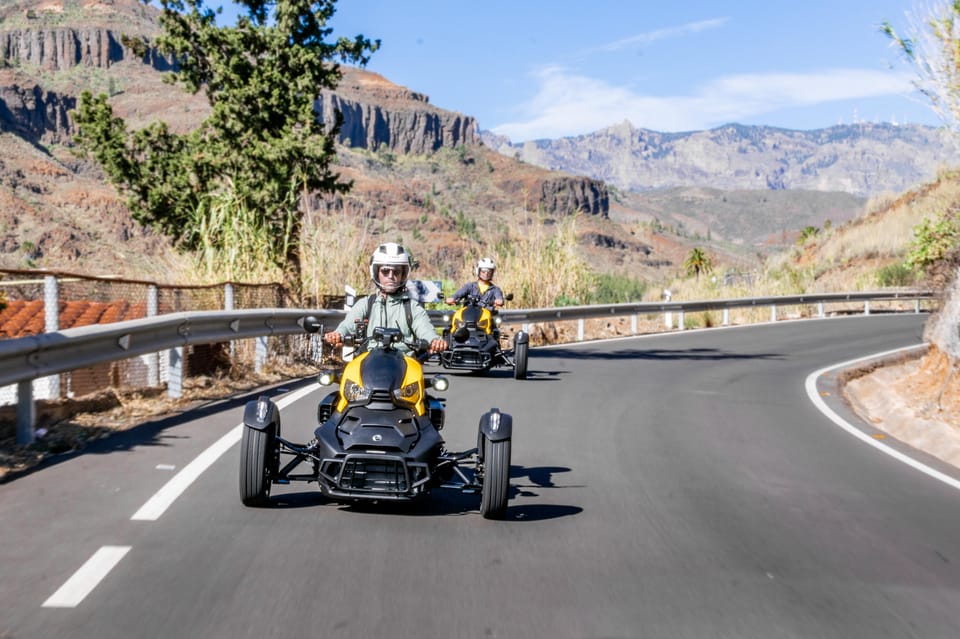 Maspalomas: Ryker Moto Tour to Fataga (Mountain buggy) - Key highlights at a glance