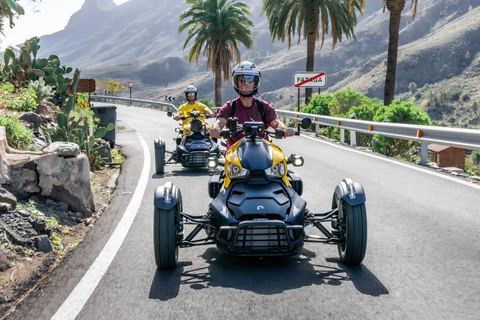 Maspalomas: Ryker Moto Tour to Fataga (Mountain buggy) - Can-Am Ryker touring in Gran Canaria: what you’re actually riding