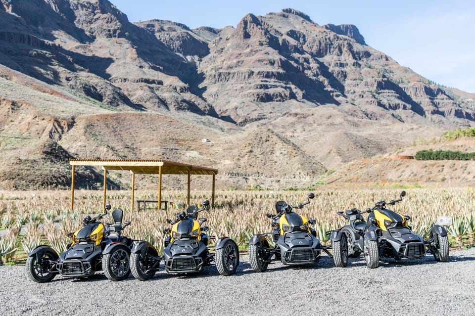 Maspalomas: Ryker Moto Tour to Fataga (Mountain buggy) - The drive to Fataga: mountain roads, morning light, and paced confidence
