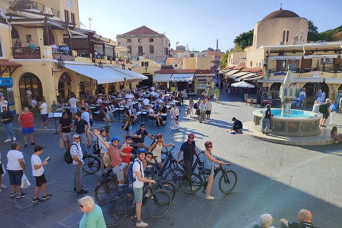 Mediaeval Rhodes E-bike Highlights Photo Tour Morning/Sunset - Why an e-bike works so well for medieval Rhodes