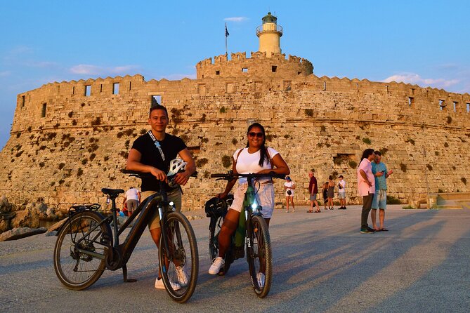 Mediaeval Rhodes E-bike Highlights Photo Tour Morning/Sunset - Meet at Explore Rhodes, get your bike, and ride with Christos