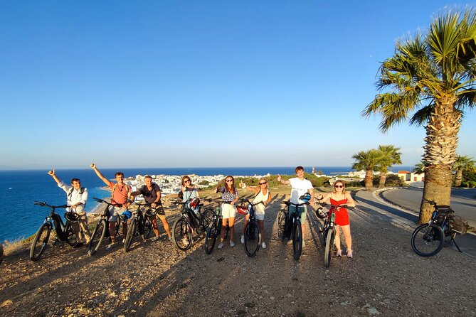 Mediaeval Rhodes E-bike Highlights Photo Tour Morning/Sunset - Mandraki Harbour: deer statues, the Colossus myth, and windmills