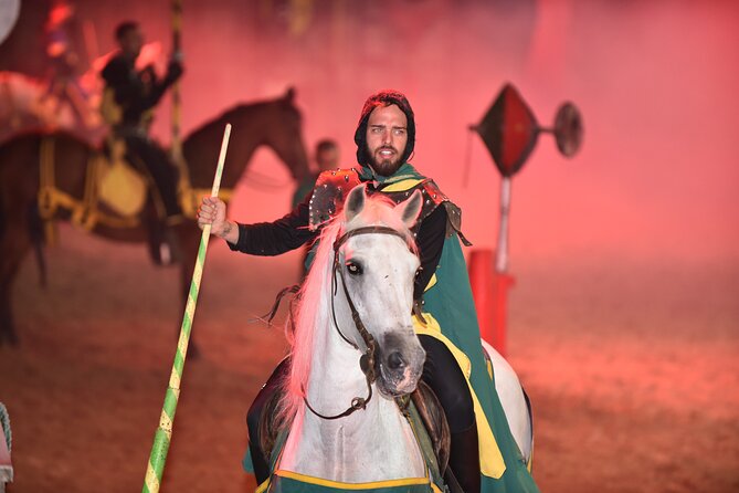 Medieval San Miguel castle with dinner-Show in South Tenerife - The Show Format: From Waiting Area to Two-Team Chaos