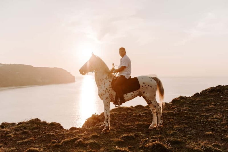 Megalochori: Horseback Riding Tour for Experienced Riders - The Route From Vineyards Toward Eros Beach