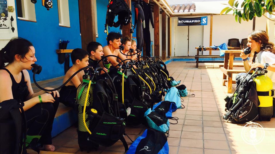 Menorca: Baptism Scuba Diving in Marine Reserve - What to expect underwater: time, pace, and first-timer support
