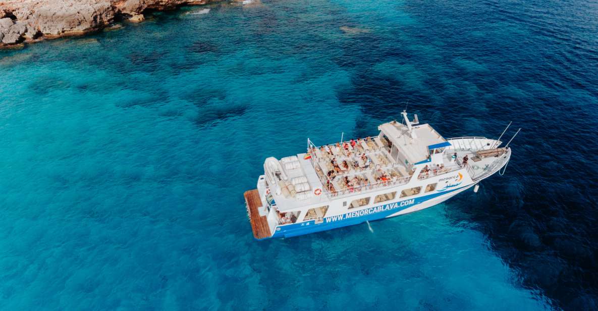 Menorca: Half Day Beach Exploration Boat Trip - Son Saura or Cala Turqueta: your beach and swim stop reality