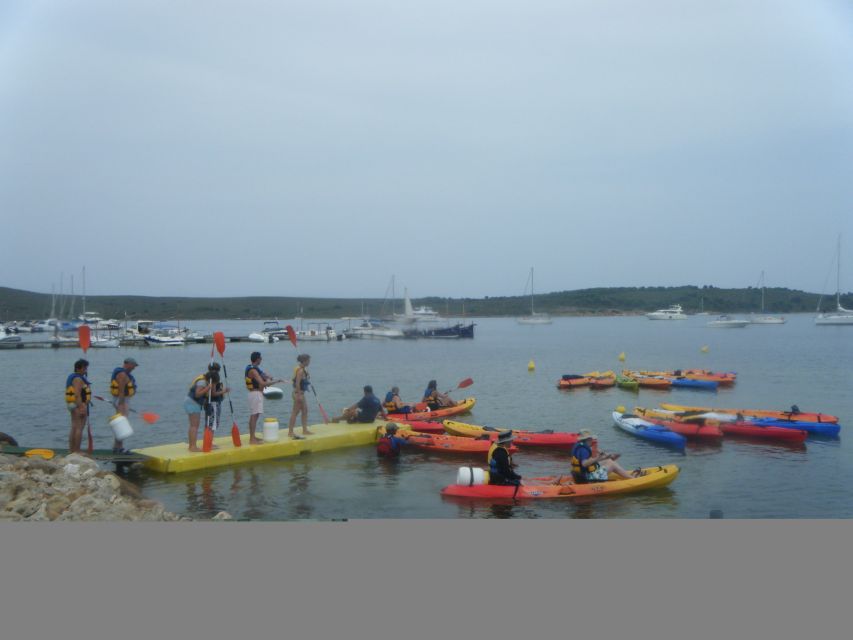 Menorca: Half-Day Kayak Excursion in Fornells - Kayak-only coastline: Cala Blanca and the unspoiled coves factor