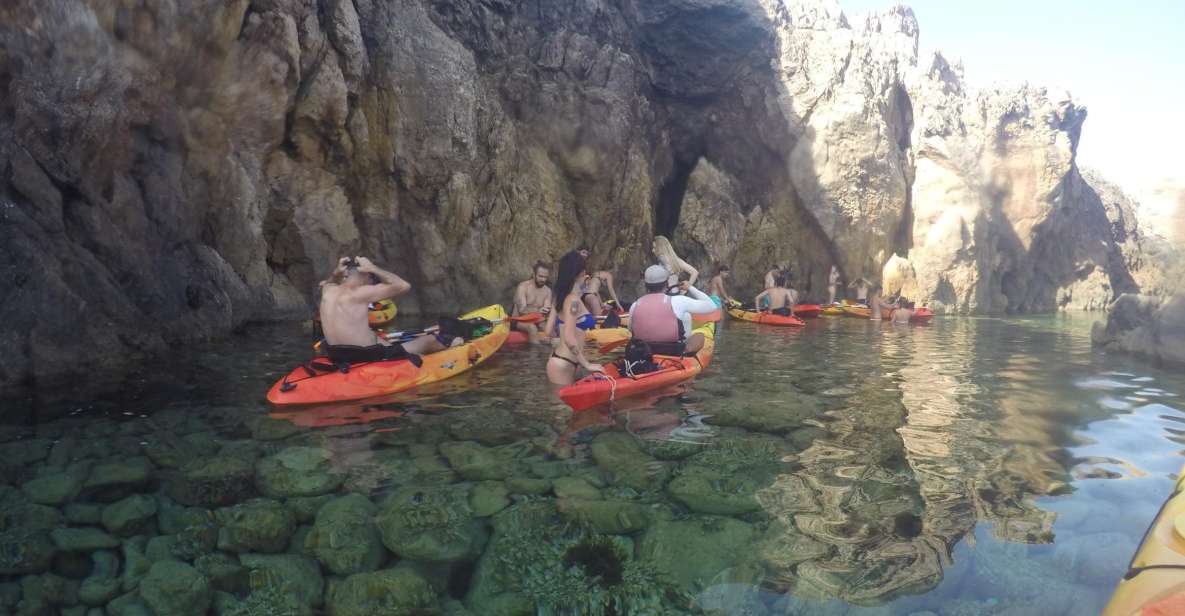 Menorca: Kayak and Marine Reserve Snorkeling Adventure - Islet of Tirant marine reserve snorkeling: protected water, provided gear