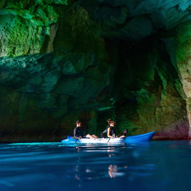 MENORCA: Kayak cave route + photo session. - The Cave of Light Snorkeling: Where Light Turns Into the Experience