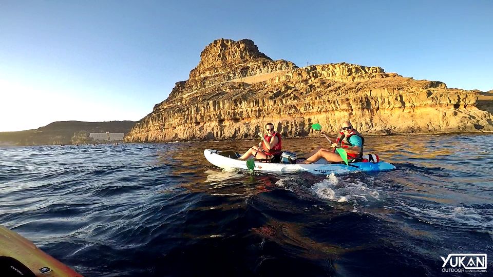 Mogán: Guided Kayak to Caves and Snorkeling Tour - Mogán’s sea caves by kayak: what you’re really getting