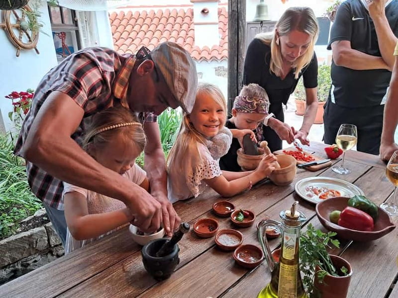 Mojo Workshop Cooking Class in Ancient Canarian Village - Chirche’s old village kitchen: where this mojo class feels different