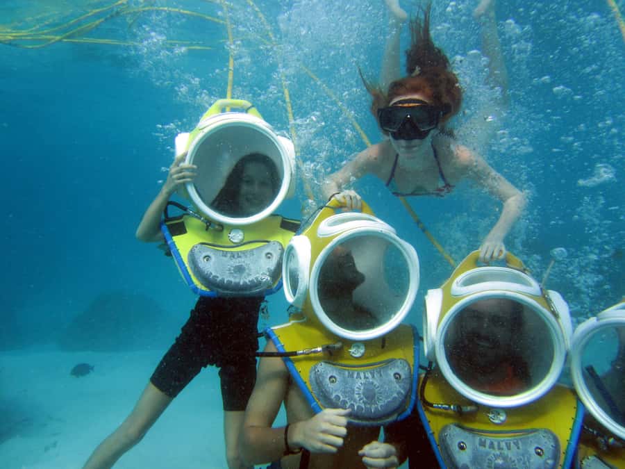 Moorea: Aquablue Helmet Underwater Walking Experience - Safety First: Helmet Air, No Certification, and a Signed Waiver